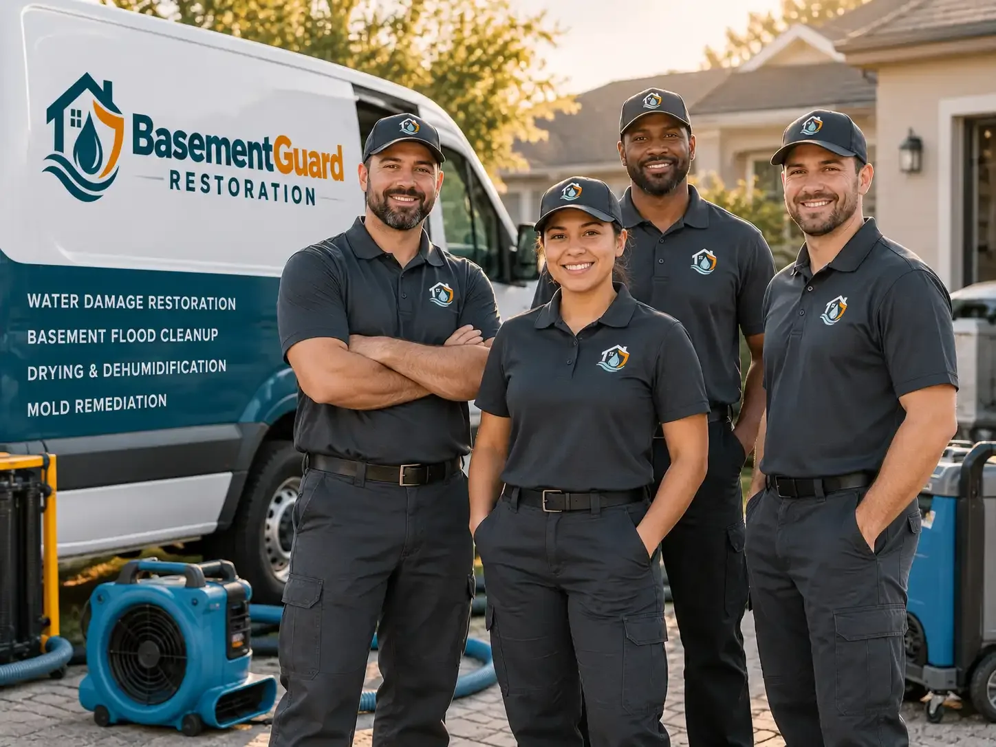 Basement Water Damage Restoration company in Mount Blanchard, OH